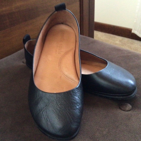 Gentle Souls Black Dana Ballet Flat 65 